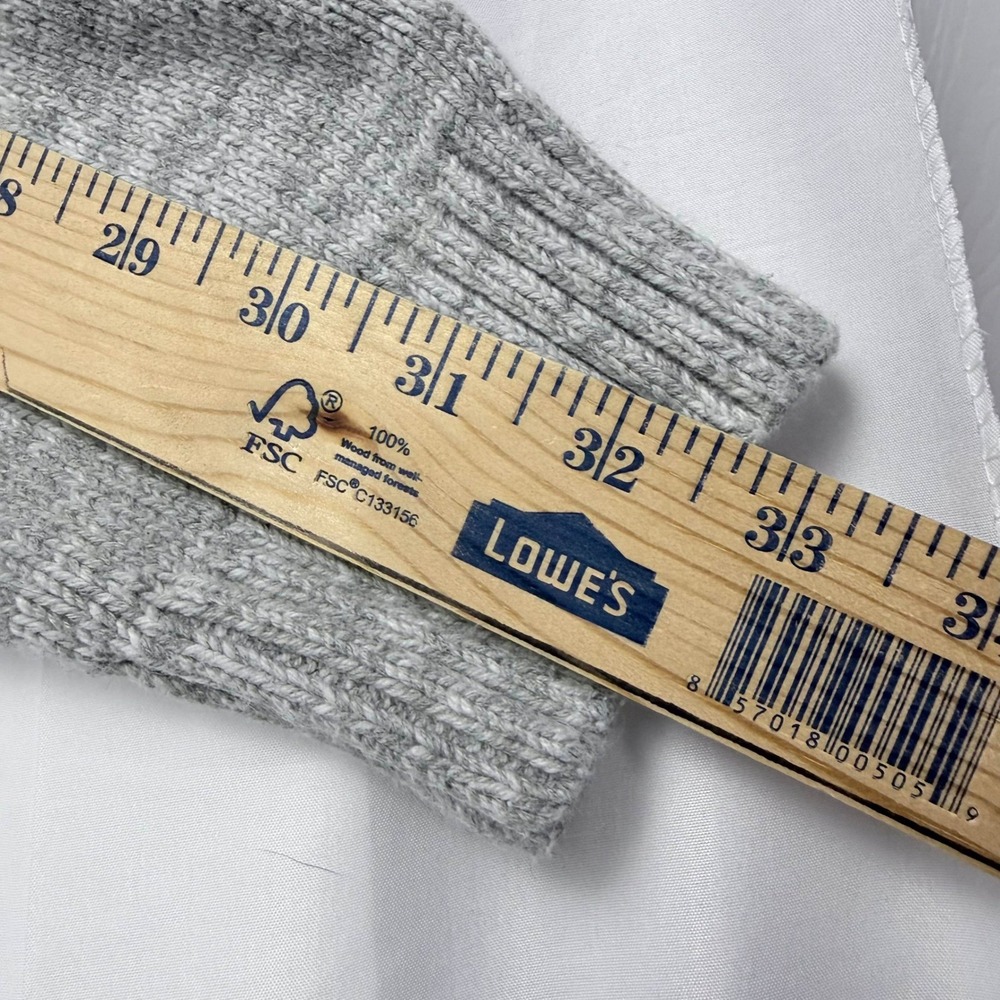 Goodfellow & Co Button Sweater Mens L Gray Textured Knit Grandpa Core Minimalist - Picture 8 of 8